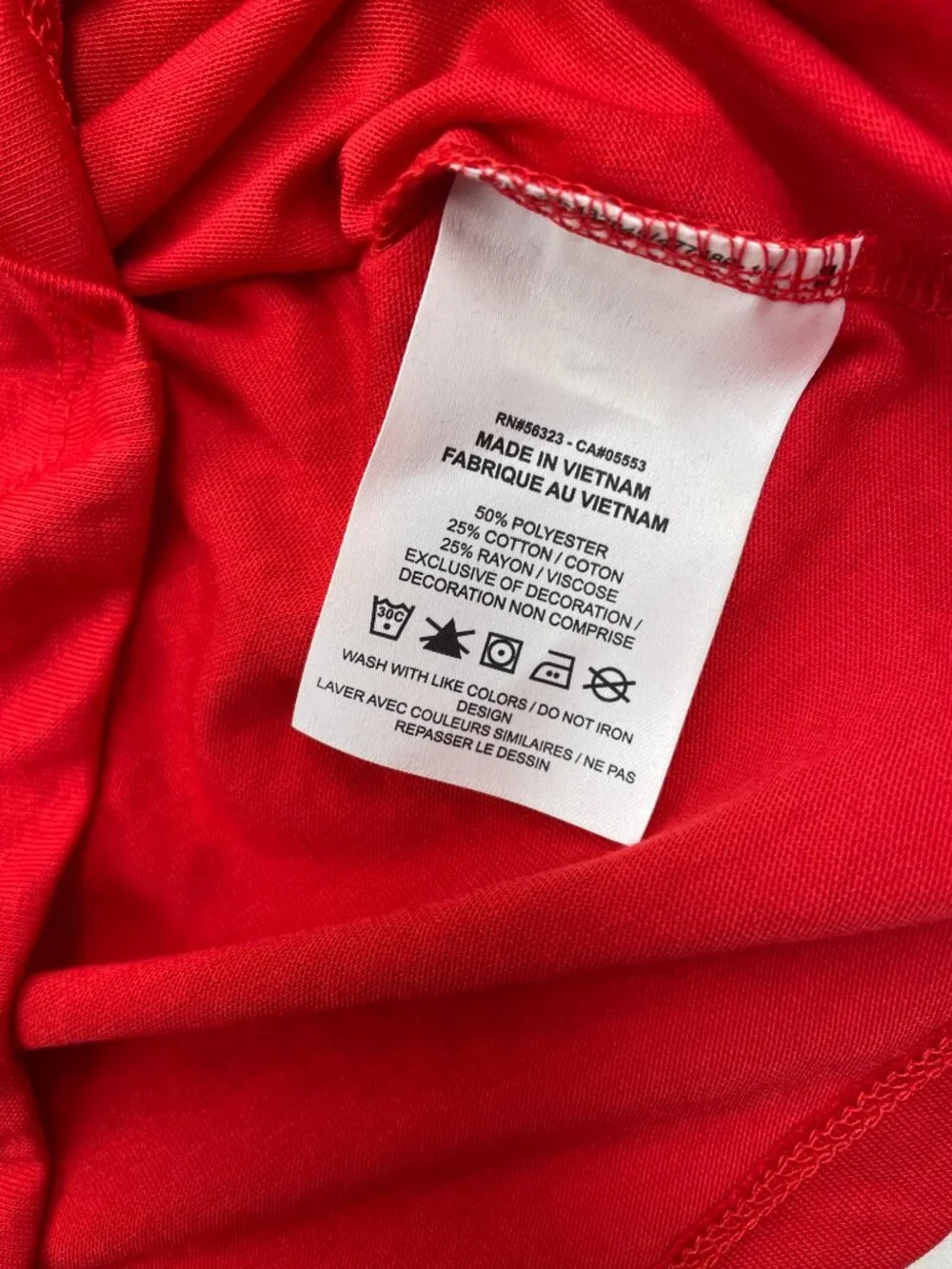 Nike USA Olympic Heritage Sports Soccer Red Ringer T-shirt Women's XS NEW